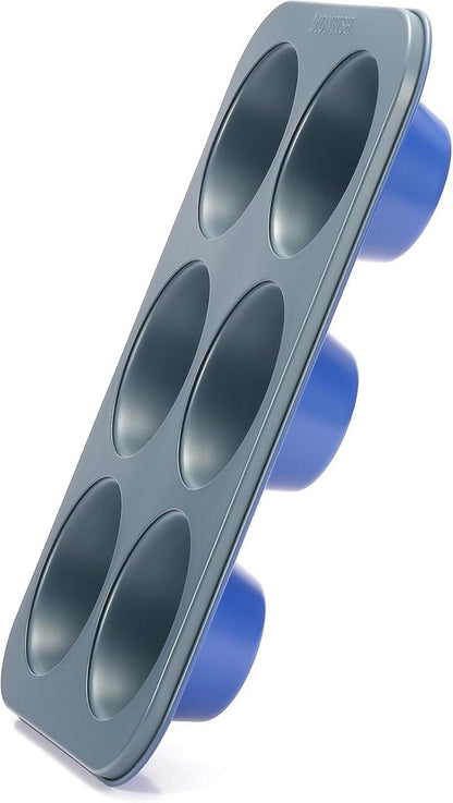 Monfish Jumbo Muffinform 6 Tassen Karbonstahl Antihaft Haze