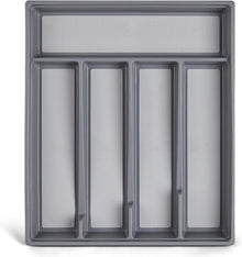 Kunststoff Besteckkasten für Schubladen Organizer 5 Fächer 33 x 28 x