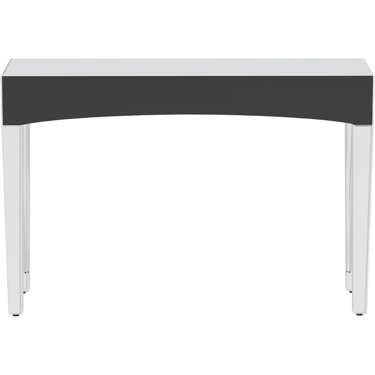 Konsolentisch Silber Kristall 120cm | Moderner Flurtisch mit Spiegel