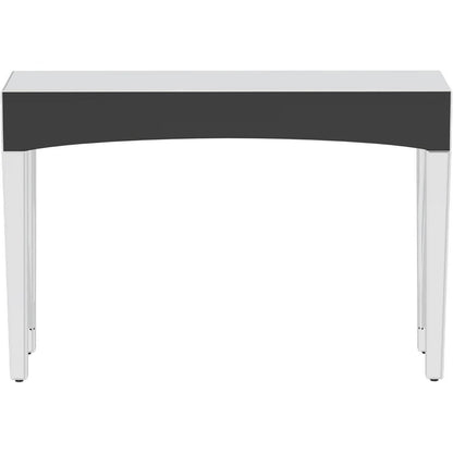 Konsolentisch Silber Kristall 120cm | Moderner Flurtisch mit Spiegel