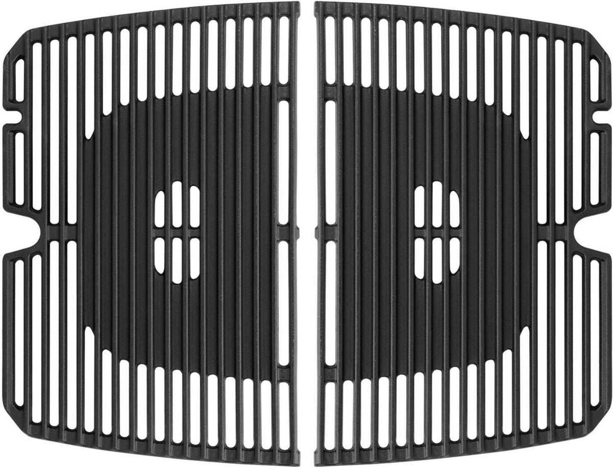 Gusseisen Grillrost für Gasgrill, BBQ Zubehör, 35x47 CM, 2er-Pack