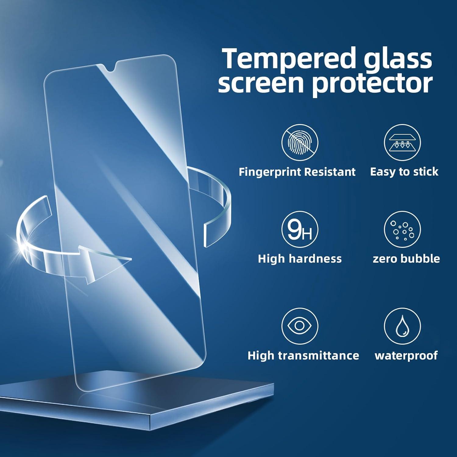 NEW'C Panzer Schutz Glas Samsung Galaxy A05 A05s 0.33mm 9H Härte