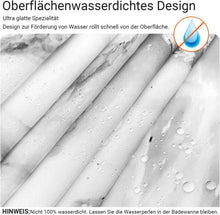 Duschvorhang Marmor-Muster 200x200cm wasserabweisend