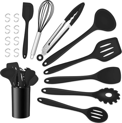 Küchenhelfer Set 17 Stück Silikon Utensilien Kochbesteck