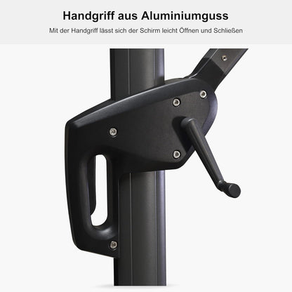 Ampelschirm 250x250 cm mit