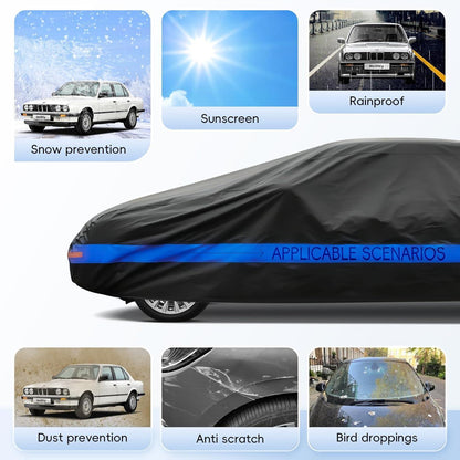 Wasserdichte Autoabdeckung für Audi TT, BMW Z4 & Co. (420-450cm)