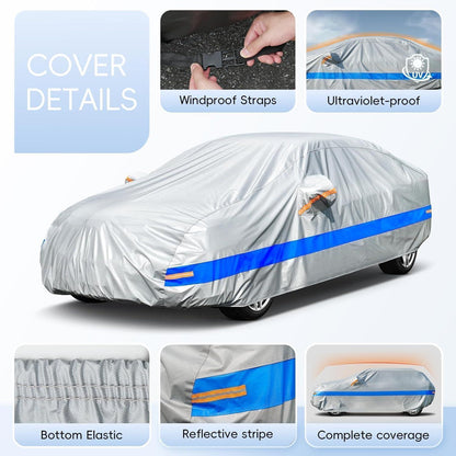 Wasserdichte Autoabdeckung SUV – Schutz vor Sonne, Schnee & Wind