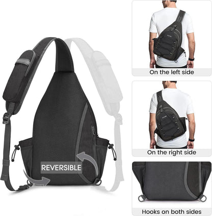 G4Free Sport-Schultertasche Pickleball Tasche Herren Damen Wandern Tennis