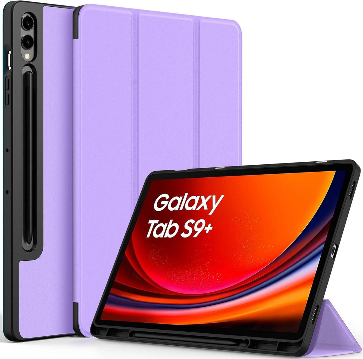 Hülle für Samsung Galaxy Tab S9 FE+/S9+ 12,4 Zoll 2023 mit S Pen