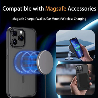 Magnetische Schutzhülle für iPhone 15 MagSafe Militärischer Schutz
