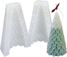 Silikonform Weihnachten 3D Gießform Tannenbaum Kerzenherstellung