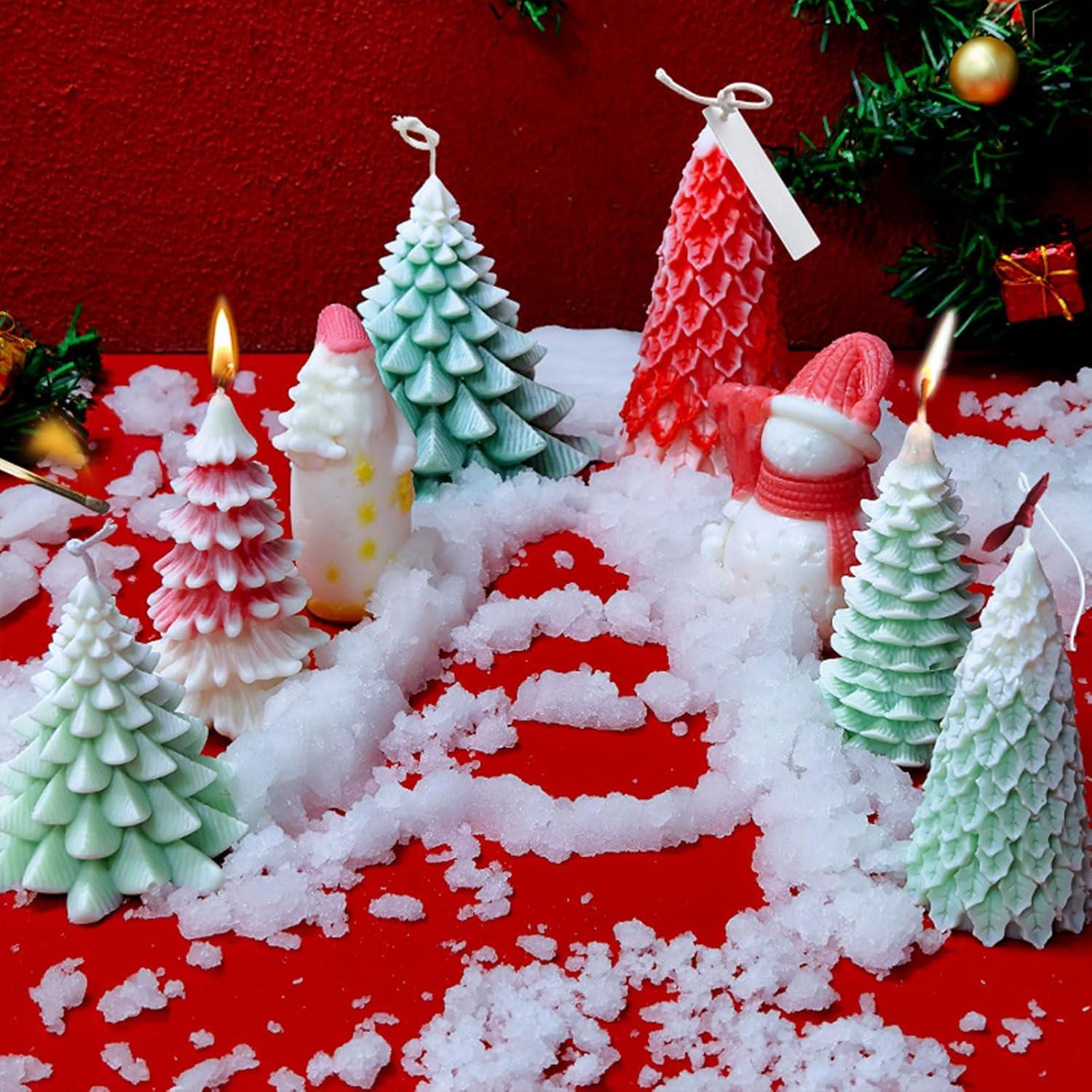 Silikonform Weihnachten 3D Tannenbaum Gießform Kerzenherstellung DIY Seife Handwerk