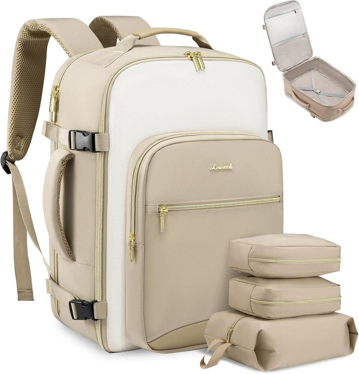 Handgepäck Rucksack für Damen und Herren - Wasserdichter