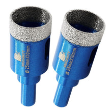 Diamant Glasbohrer 25mm für Fliesen & Keramik (2 Stück)