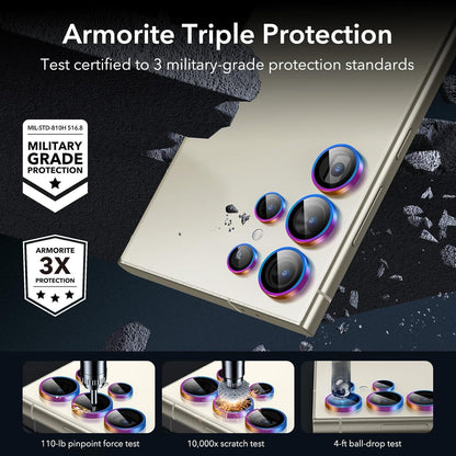 ESR Samsung Galaxy S24 Ultra Kameraschutzfolien Set 5x