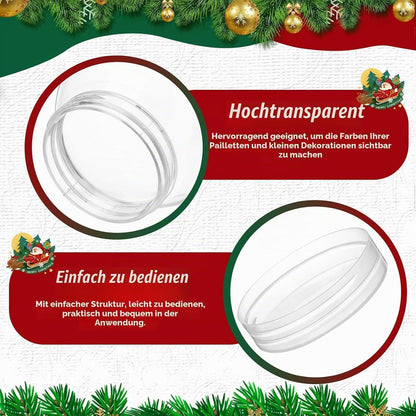 Leere Schneekugeln zum Basteln – 10er Set, 150ml