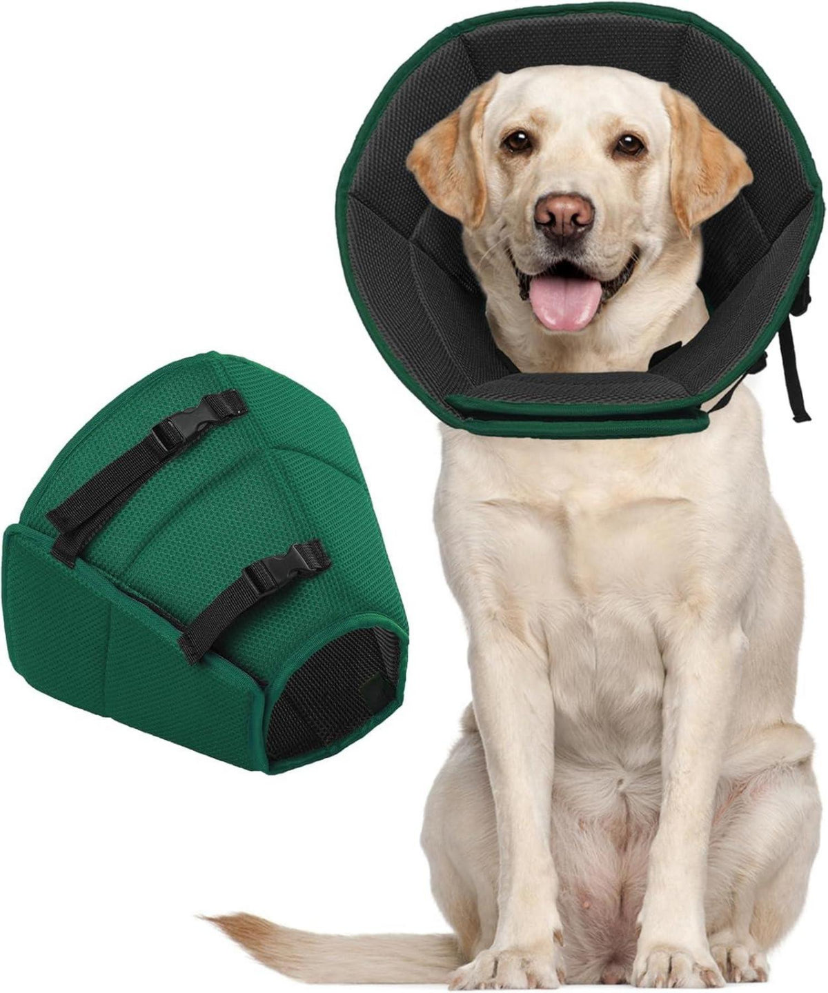 Halskrause Hund Leckschutz Schutzkragen Einstellbar Vorbeugung