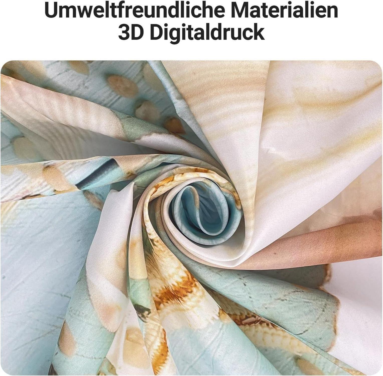 Antischimmel Duschvorhang wasserabweisend 240x180cm Polyester Textil