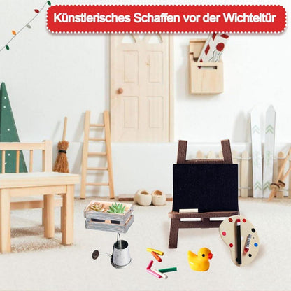 Wichtel Zubehör Set für Weihnachten & Puppenhaus DIY