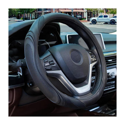 Lenkradbezug Auto Sport Anti Rutsch 38cm in Lederoptik
