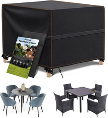 Abdeckhaube Gartenmöbel 420D Wasserdicht Winddicht Oxford 90x90cm