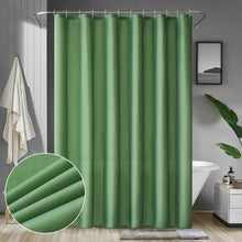 Duschvorhang Grün wasserabweisend 120x180cm Anti-schimmel Textil