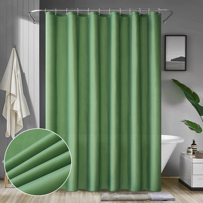 Duschvorhang Grün Wasserdicht Anti-schimmel Textil Badezimmer