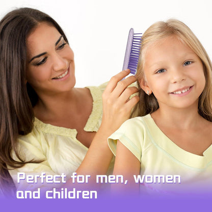 Haarbürste 2er Pack Entwirrbürste Naturhaar Verworrenes Lockiges Haar