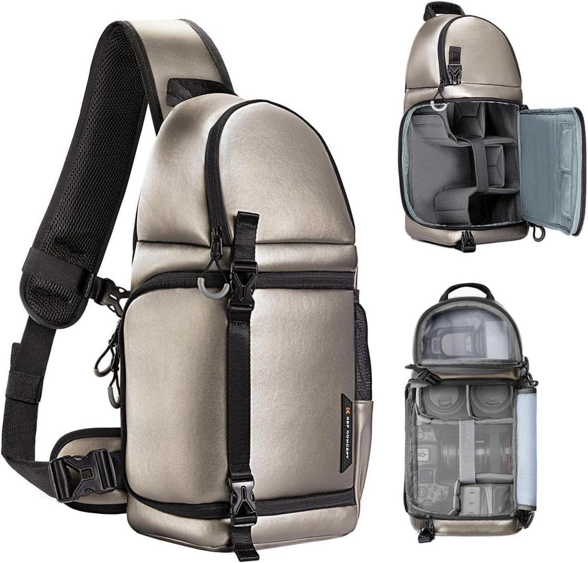 Kamera-Rucksack Schultertasche quadratische Tasche Fotografen Canon