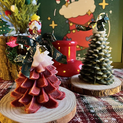 Silikon Gießform Weihnachtsbaum – 2er Set für Kerzen & DIY