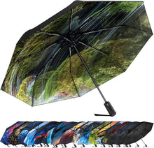 Faltbarer Regenschirm mit niedlichen Aufdrucken, UV-Schutz