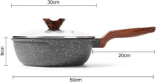 Antihaftpfanne 30cm mit Granitbeschichtung und