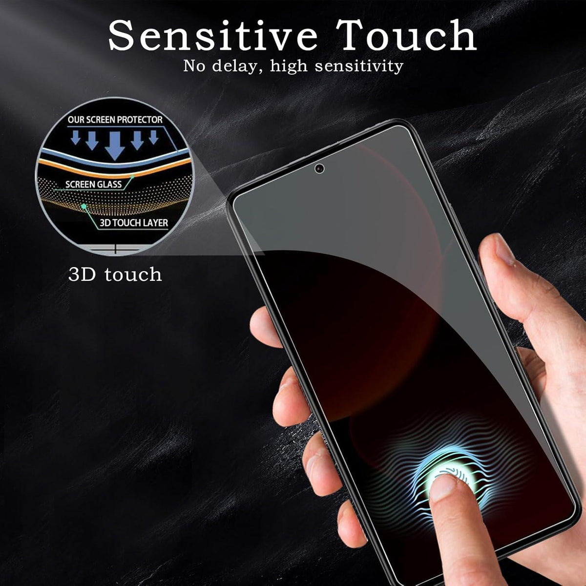 Sichtschutzfolie Xiaomi 13T Pro 13T Anti-Spy Glas HD 9H