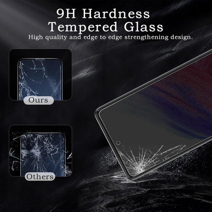 2x Samsung Galaxy A53 Sichtschutz & Kameraschutz Anti-Spy Glas Folie 9H
