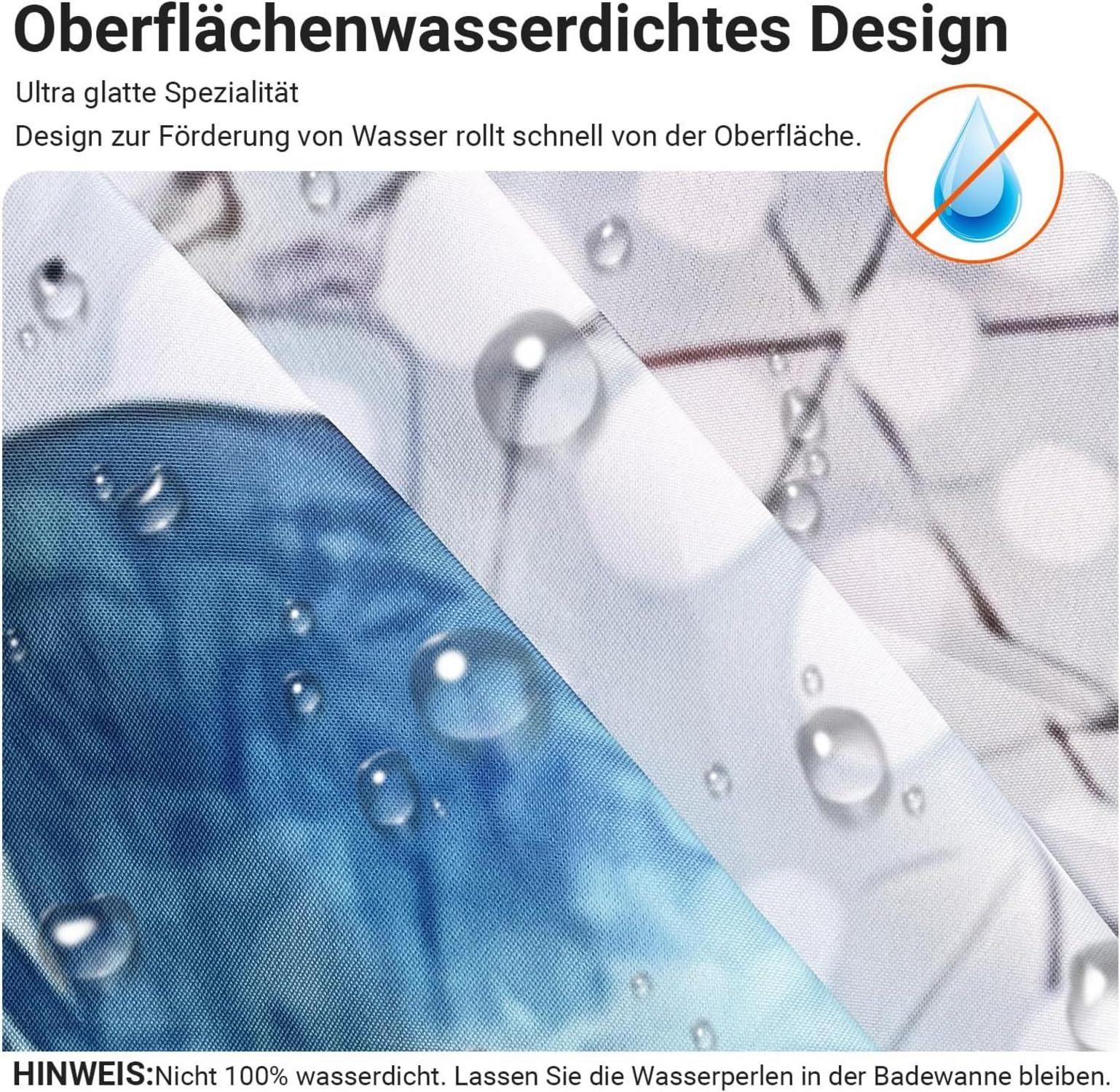 Duschvorhang Meeresschildkröte 150x200cm Antischimmel