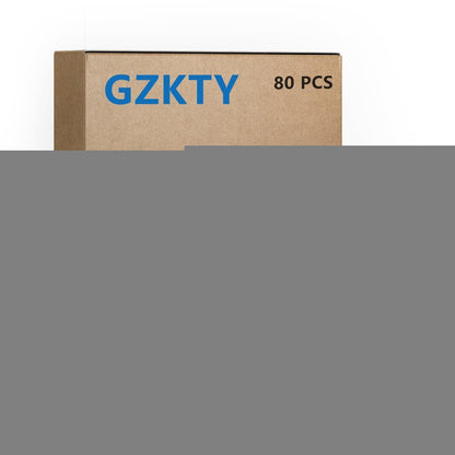 Schleifscheiben 125mm Klett 80 Stück Set Nass/Trockenschliff