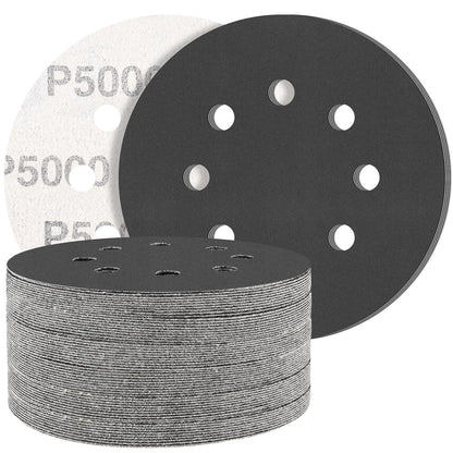 Schleifpapier 125mm Klett 5000 Körnung, Nass & Trocken, Metall & Auto