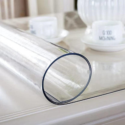 Transparente PVC Tischdecke 2mm | Wasserdicht & Robust | 100x200cm