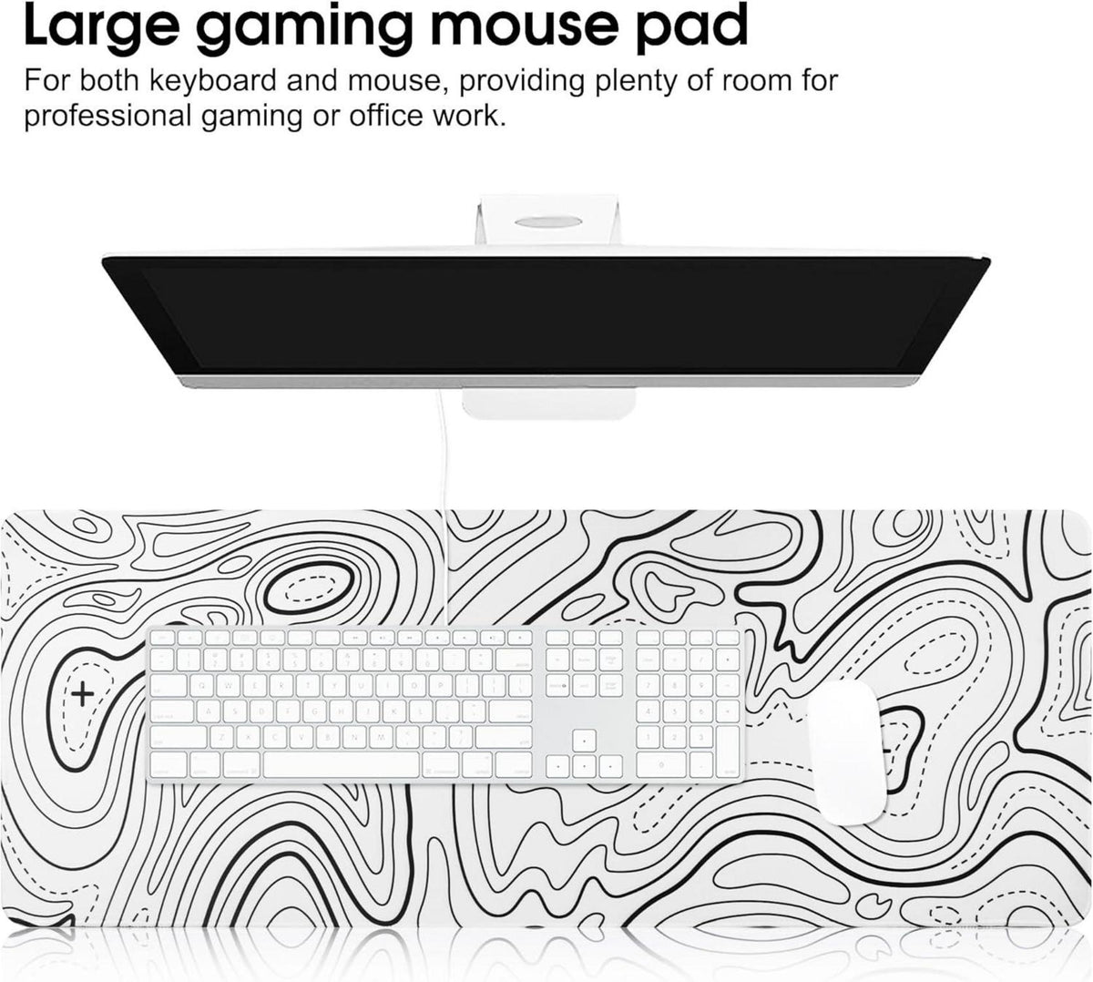 HoYiXi Mauspad XXL 800x300x3 mm Gaming Mausmatte