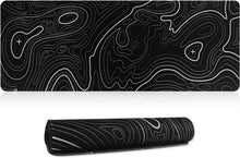 Gaming Mauspad XXL 600 x 300 x 3 mm Anti Rutsch Schwarz