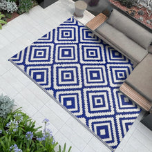 Outdoor Teppich Wetterfest 120x180cm Terrasse Garten Camping