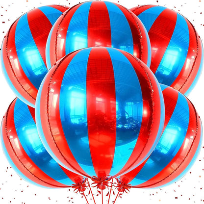 Luftballons Zirkus Deko Folienballon 22 Zoll Karneval Party Balloon