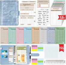 Budget Planner Deutsch Startset mit 8 Sparchallenges Haushaltsbuch A6