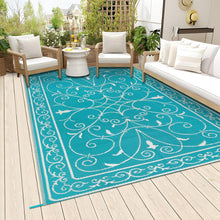 Outdoor Teppich Wetterfest Terrasse Balkon Garten Camping 150x245 cm