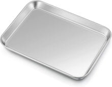 Backblech Edelstahl Rechteckig 23,7x17,8cm Spülmaschinenfest