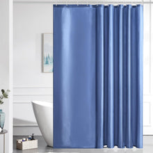Duschvorhang Antibakteriell Waschbar 200x200cm Hellmarineblau
