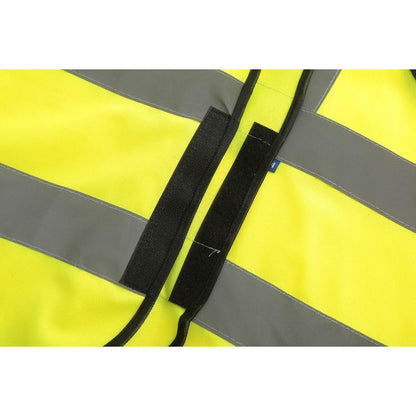 Sicherheitsweste reflektierend, 12 Farben, 4XL-5XL