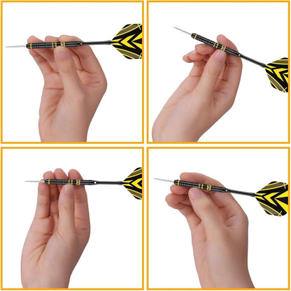 WIN.MAX Dartpfeile 90% Tungsten 3 Stück 16-28g Gelb