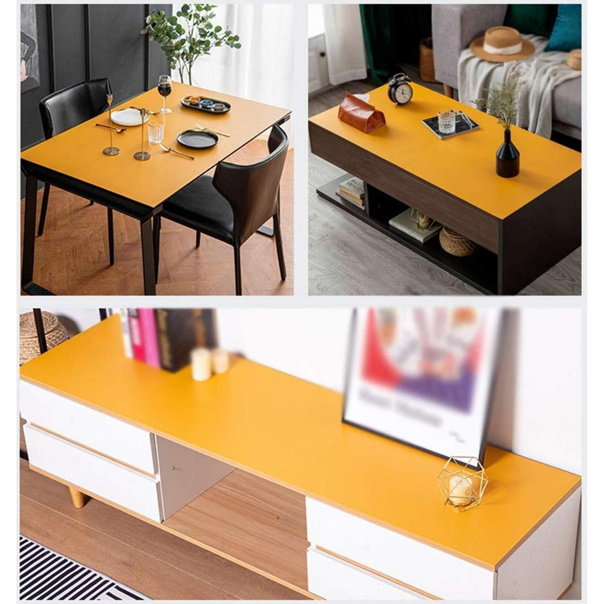 PU Tischdecke 90x200cm – Wasserdicht, Grün+Volett