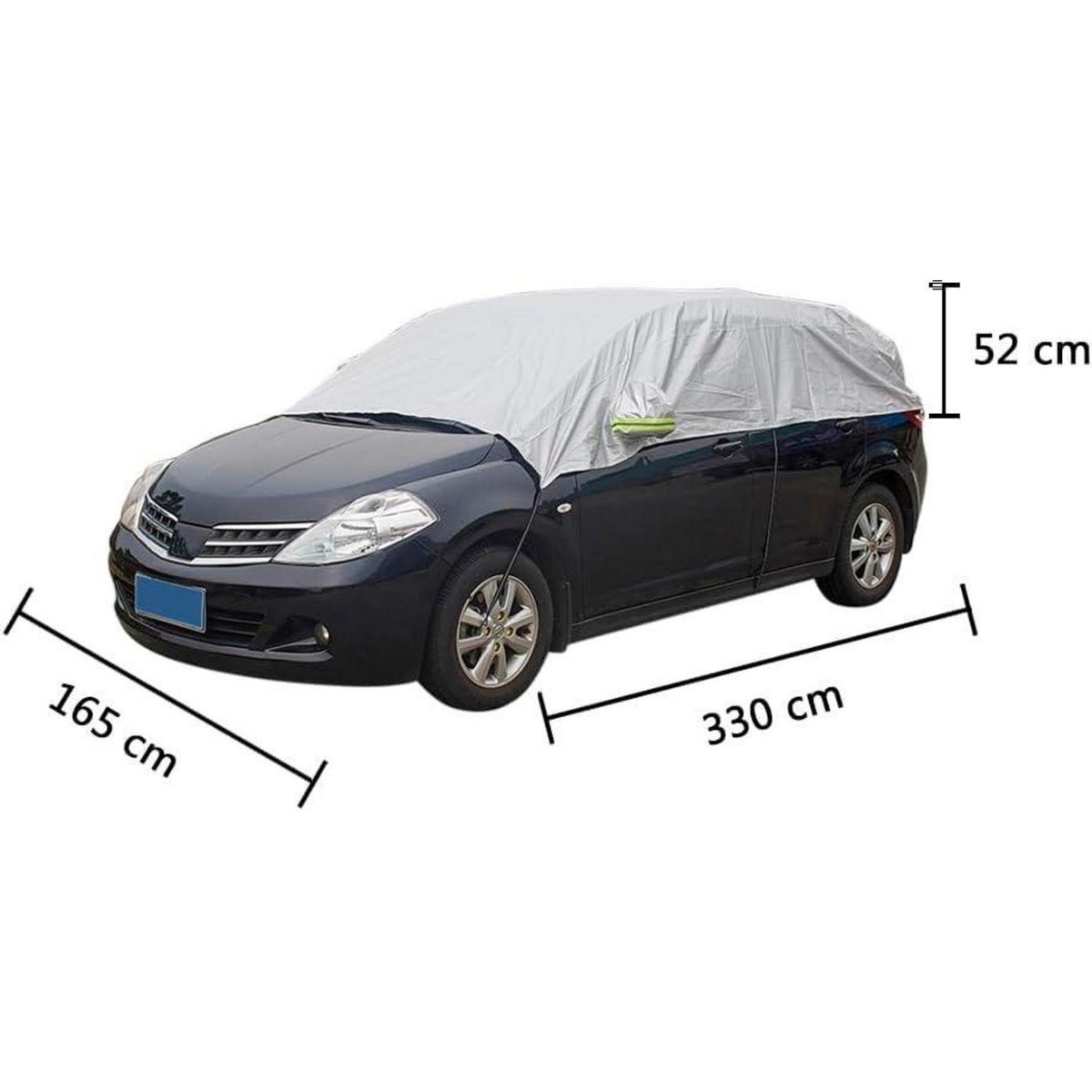 Halbe Autoabdeckung Wasserdicht für SUV & Kleinwagen